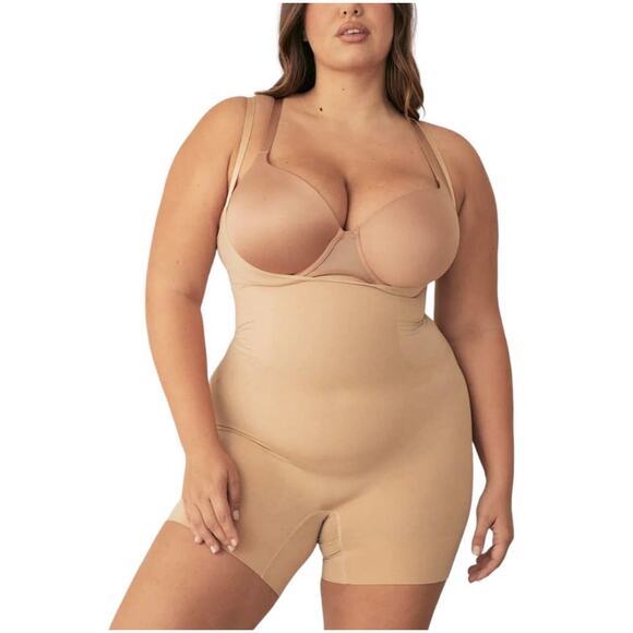 NWT! Pinsy Open Bust Butter Sculpt Seamless Shapesuit - Size XL - Picture 5 of 11